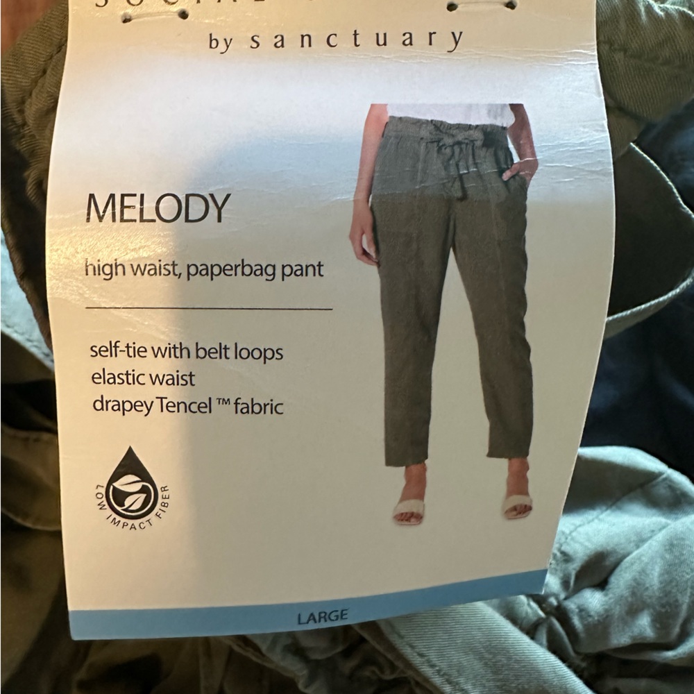 Social Standard by Sanctuary high waist paperbag pants